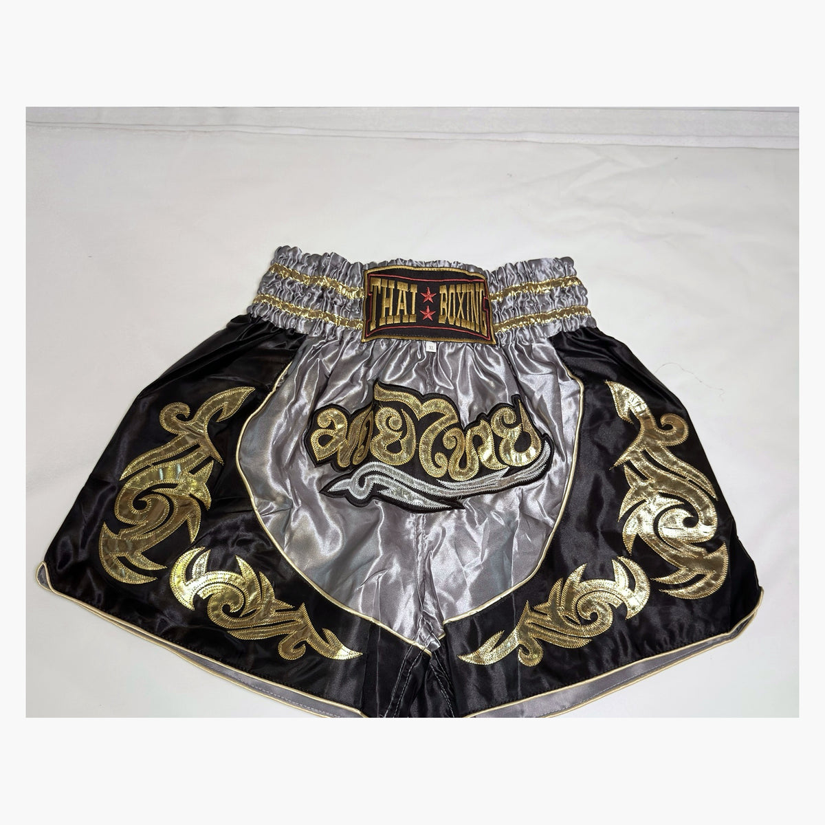 Traditional Thai Boxing Shorts – Embroidered Muay Thai Satin Shorts