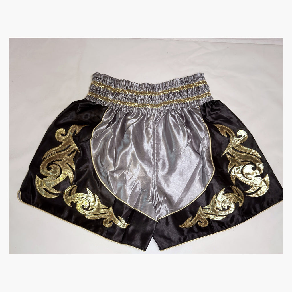Traditional Thai Boxing Shorts – Embroidered Muay Thai Satin Shorts