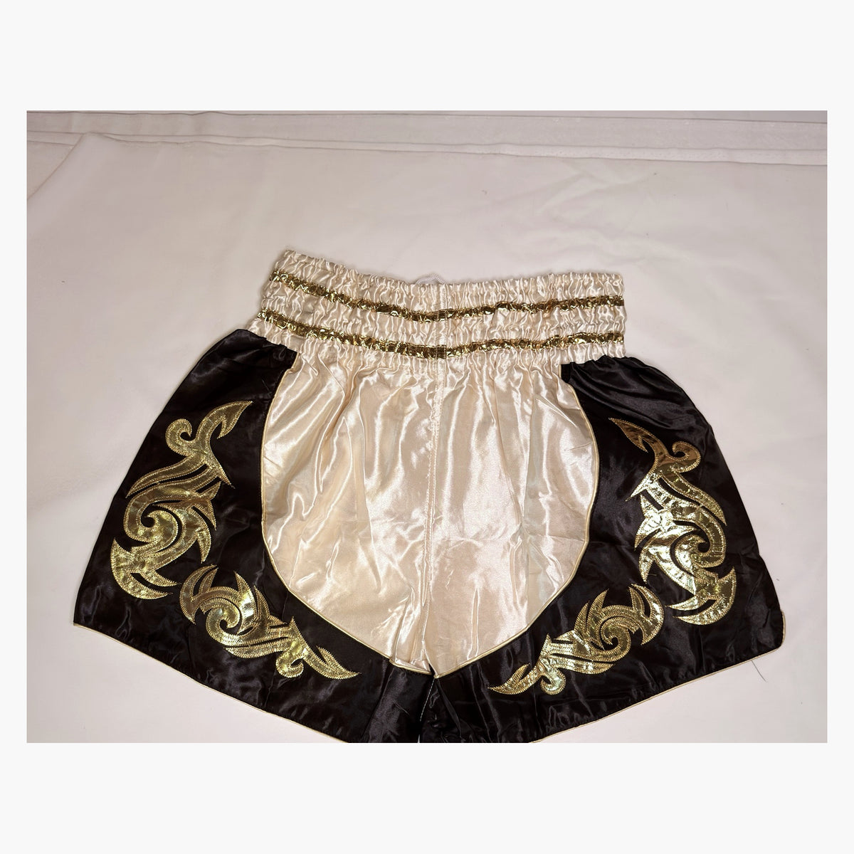 Traditional Thai Boxing Shorts – Embroidered Muay Thai Satin Shorts