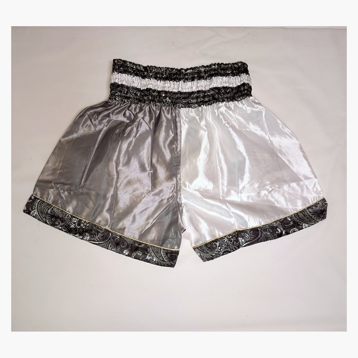 Traditional Thai Boxing Shorts – Embroidered Muay Thai Satin Shorts